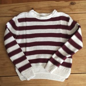 Forever 21 striped sweater;  size S
